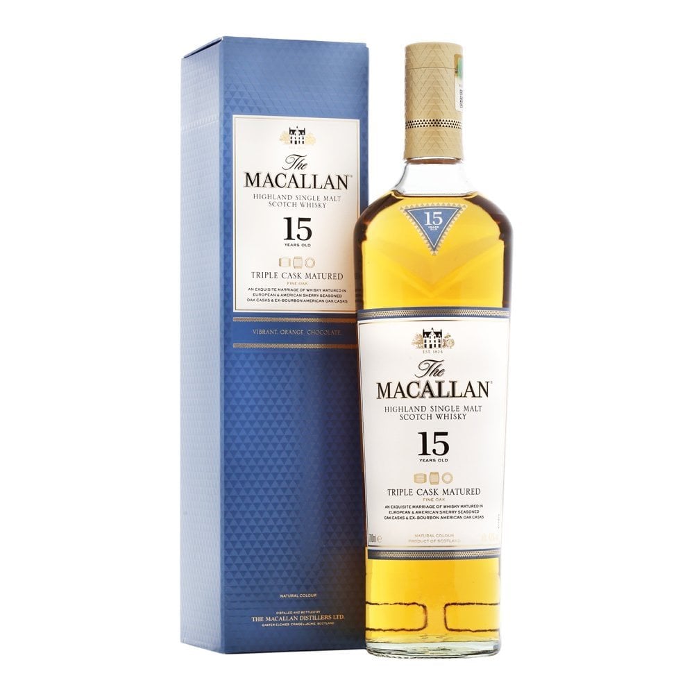 The Macallan 15 Year Old Triple Cask Matured - Bottles2Gift