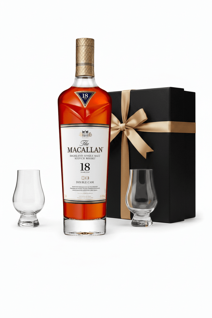 The Macallan Luxury Single Malt Scotch Whisky Gift Set with Glasses - Bottles2Gift