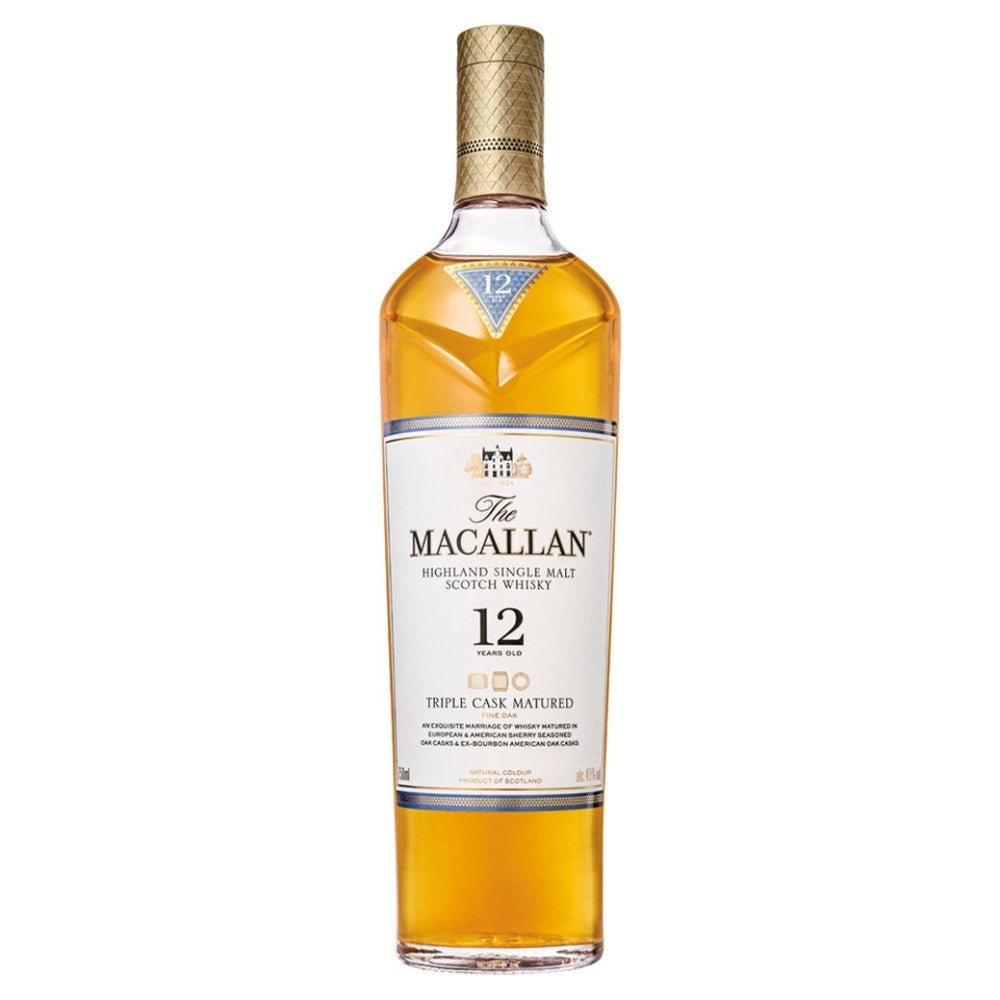 The Macallan Triple Cask 12 Year Old Single Malt Scotch Whiskey - Bottles2Gift