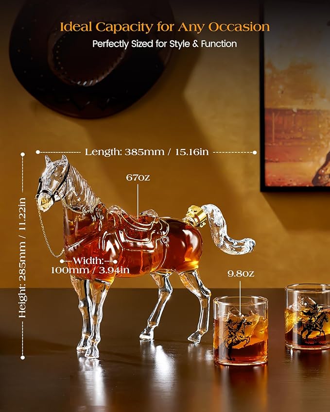 The Maverick's Spirit Decanter Set - Bottles2Gift