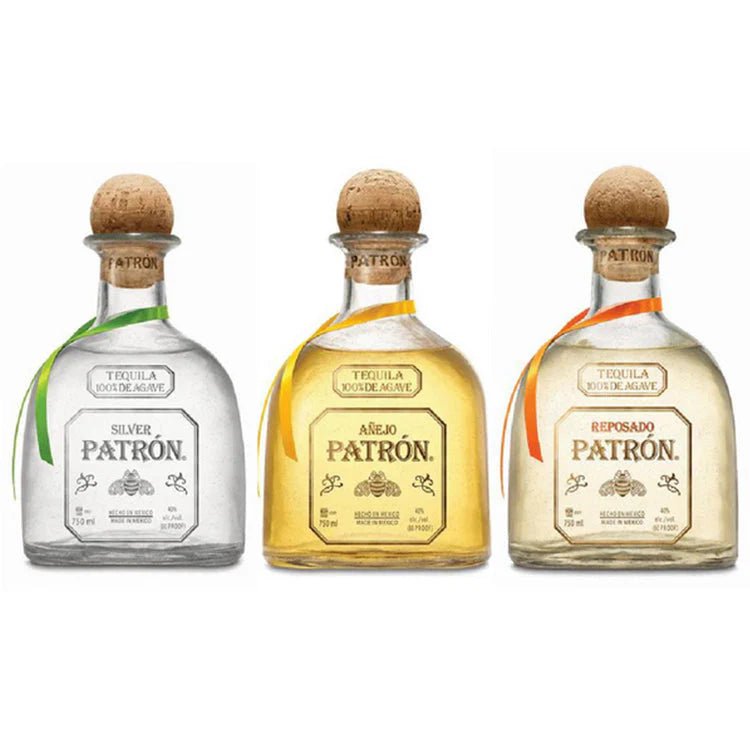 The Patrón Tequila Trio 750ml Bundle - Bottles2Gift