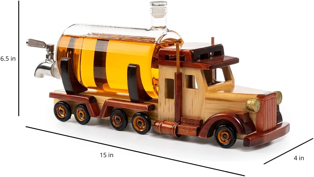 The Road Warrior's Tanker Truck Decanter - Bottles2Gift