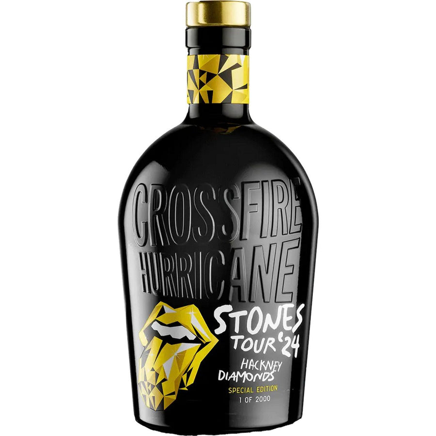 The Rolling Stones Tour '24 Hackney Diamonds Limited Edition Crossfire Hurricane Gold Rum - Bottles2Gift