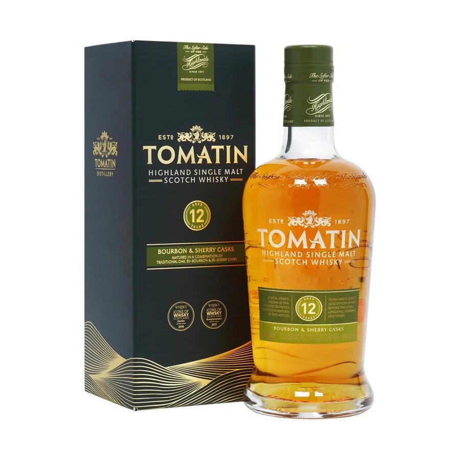 Tomatin 12 Year Single Malt Scotch Whisky - Bottles2Gift