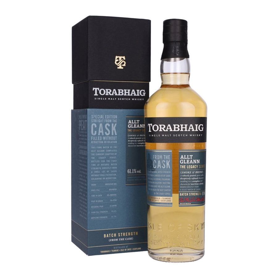 Torabhaig Allt Gleann Cask Strength – The Legacy Series Single Malt Scotch Whisky - Bottles2Gift