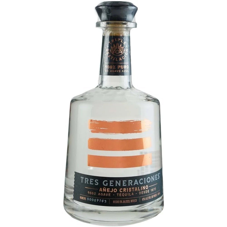 Tres Generaciones Añejo Cristalino Tequila 750ml - Bottles2Gift