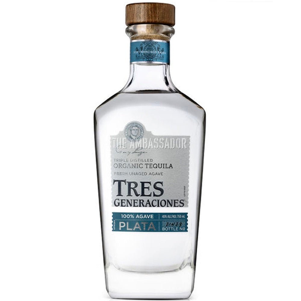 Tres Generaciones Plata Organic Tequila 750ml - Bottles2Gift
