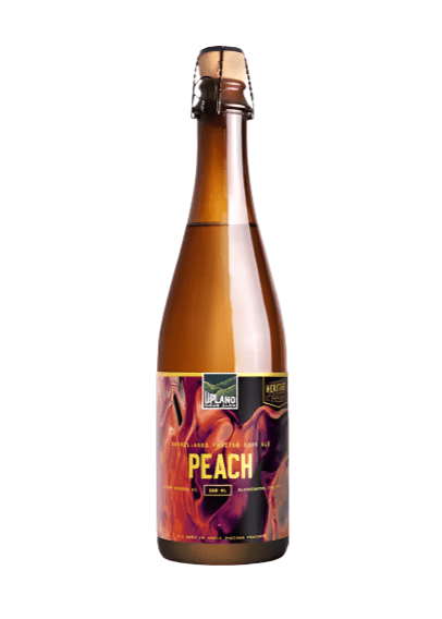 Upland Brewing Company - Peach Sour Ale - Bottles2Gift