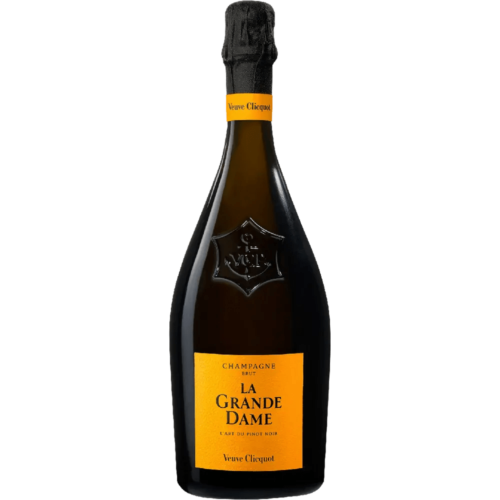 Veuve Clicquot La Grande Dame Brut Champagne Gift Box W/ 2 Champagne Flutes - Bottles2Gift