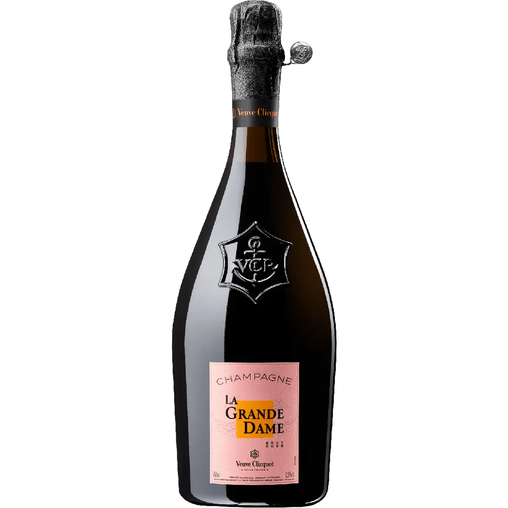 Veuve Clicquot La Grande Dame Brut Rosé Champagne Gift Box W/ 2 Champagne Flutes - Bottles2Gift