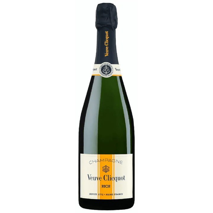 Veuve Clicquot Rich Champagne Gift Box W/ 2 Champagne Flutes - Bottles2Gift