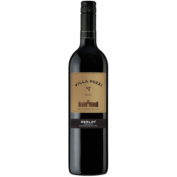 Villa Pozzi Merlot Terre Siciliane - Bottles2Gift