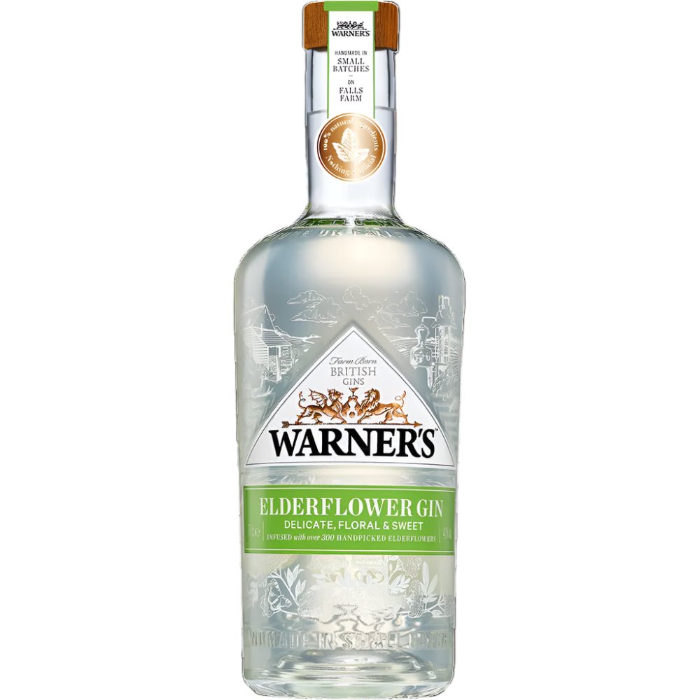 Warner's Elderflower Flavored Gin - Bottles2Gift
