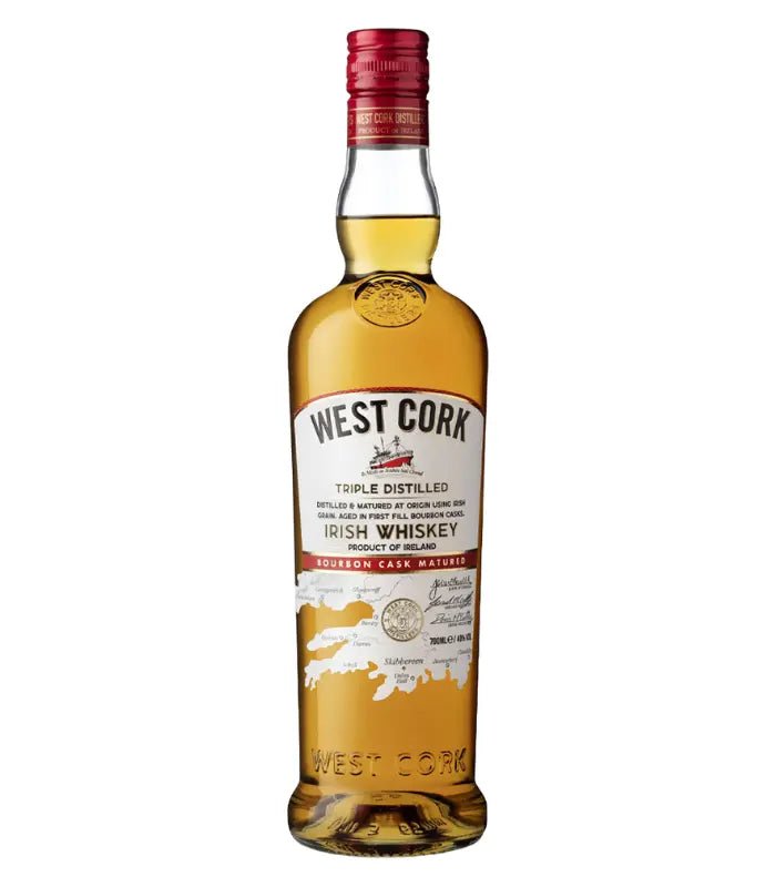 West Cork Bourbon Cask Matured Irish Whiskey - Bottles2Gift