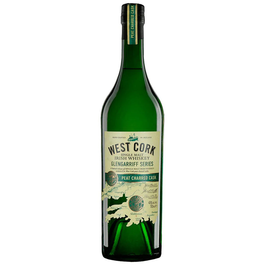 West Cork Glengarriff Series Peat Charred Cask Single Malt Irish Whiskey - Bottles2Gift