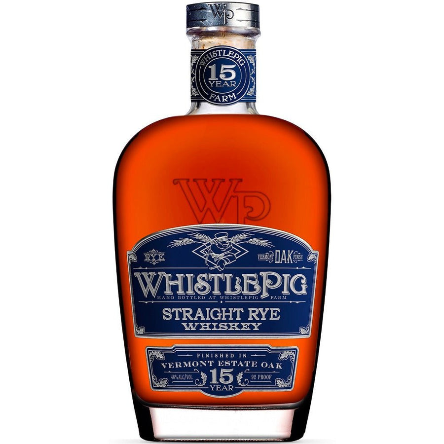 WhistlePig 15 Year Old Straight Rye Whiskey 750ml - Bottles2Gift
