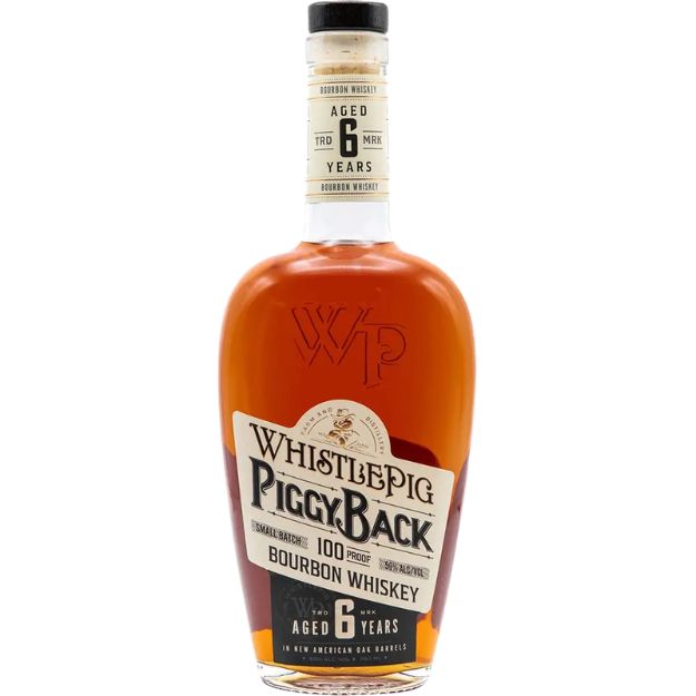 WhistlePig Piggyback 6 Year Bourbon Whiskey 750ml