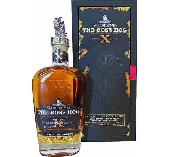 WhistlePig The Boss Hog X: The Commandments - Bottles2Gift