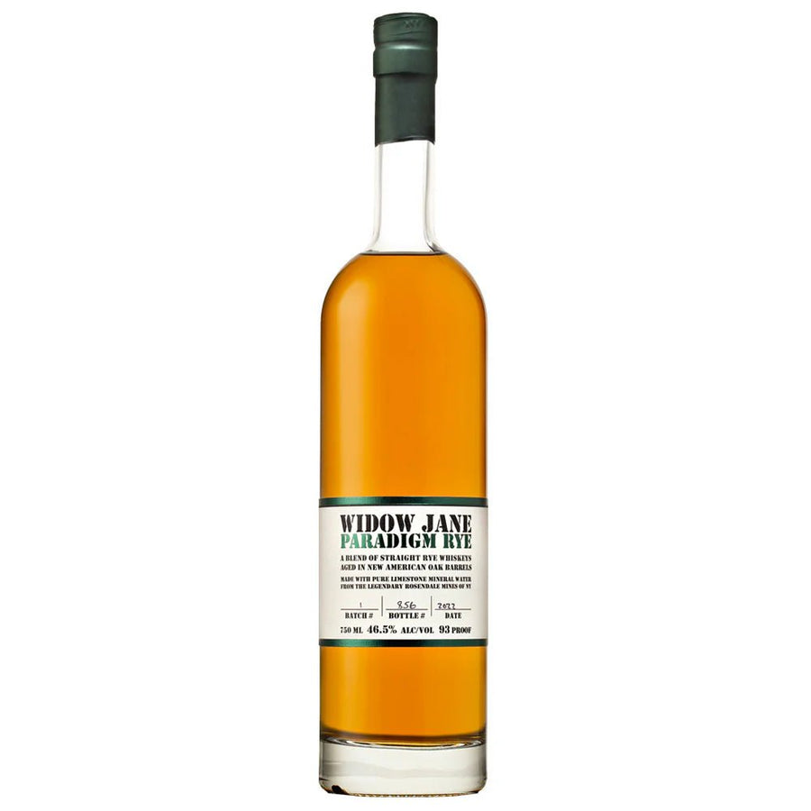 Widow Jane Rye Whiskey Paradigm 750ml - Bottles2Gift