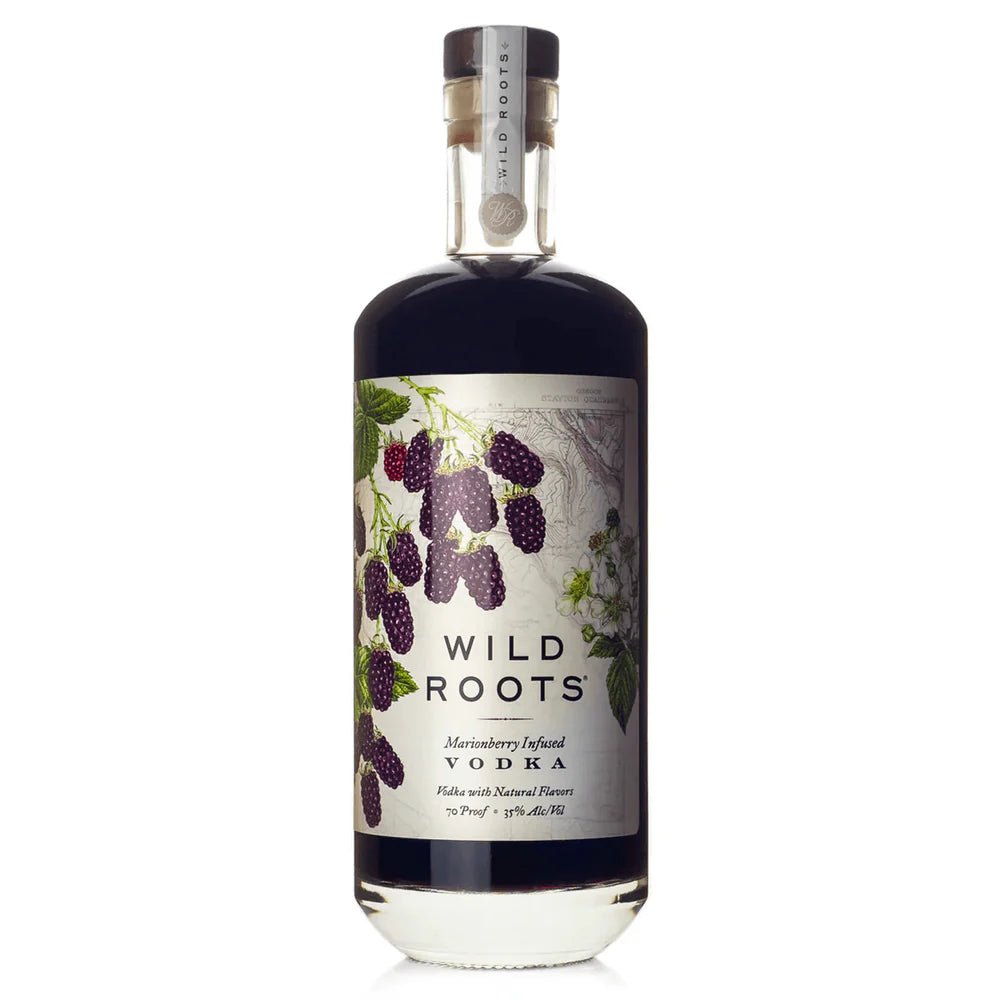 Wild Roots Vodka 750ml: Marionberry Infused - Bottles2Gift