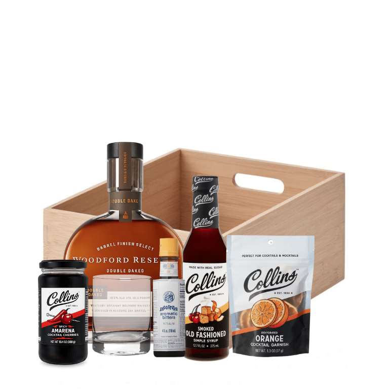 Woodford Reserve Double Oaked Smoky Old Fashioned Cocktail Kit - Bottles2Gift
