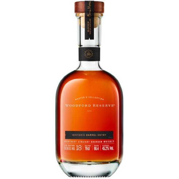 Woodford Reserve Historic Barrel Entry Bourbon Whiskey 750ml - Bottles2Gift