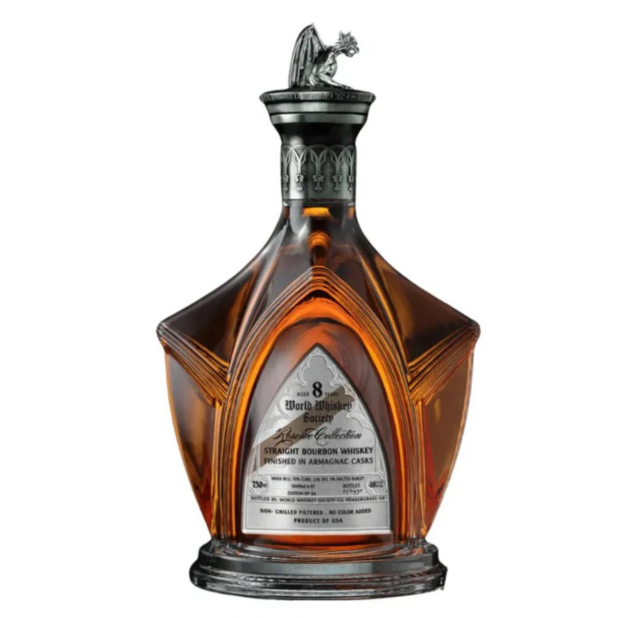 World Whiskey Society 8 Year Straight Bourbon Whiskey Armagnac Cask Finish - Bottles2Gift