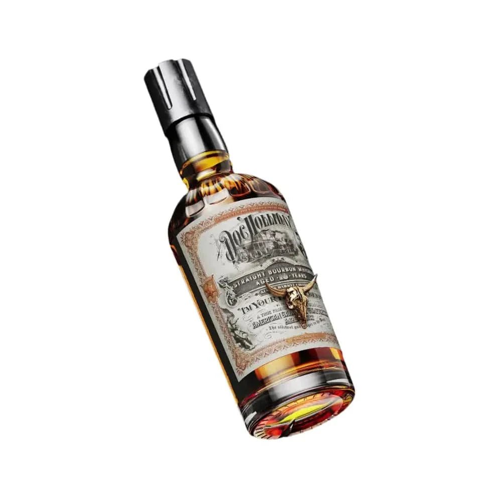 World Whiskey Society Doc Holiday 10 Year Bourbon Whiskey 750ml - Bottles2Gift