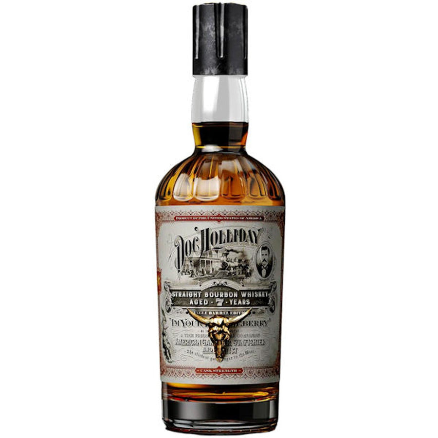 World Whiskey Society Doc Holiday 7 Year Bourbon Whiskey 750ml - Bottles2Gift