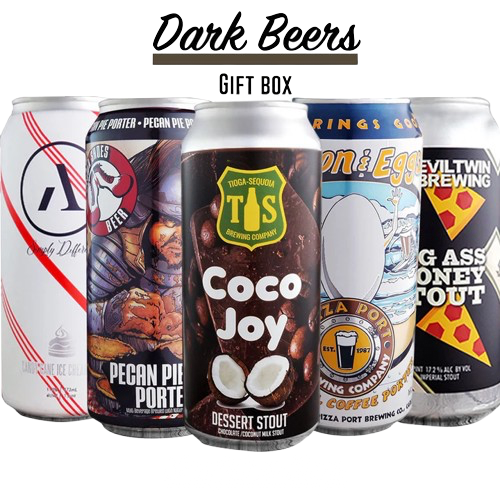 Dark Beer Gift Box - Free Shipping