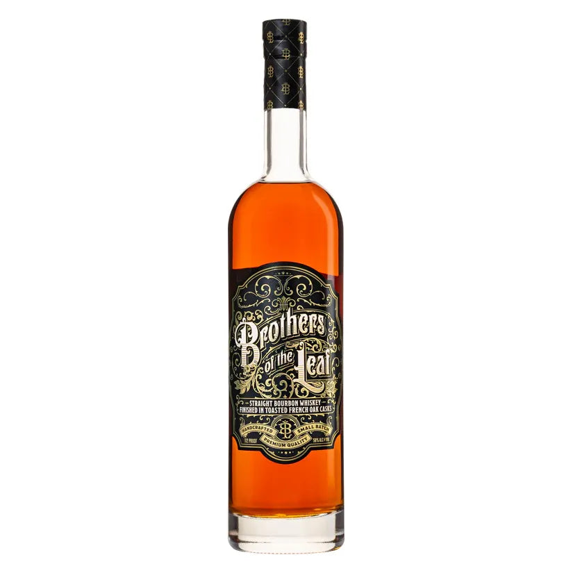 Brothers Of The Leaf Straight Bourbon Finished In Toasted French Oak 750ml