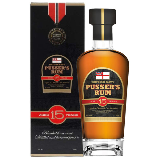 Pusser's 15 Year British Navy Rum 750ml