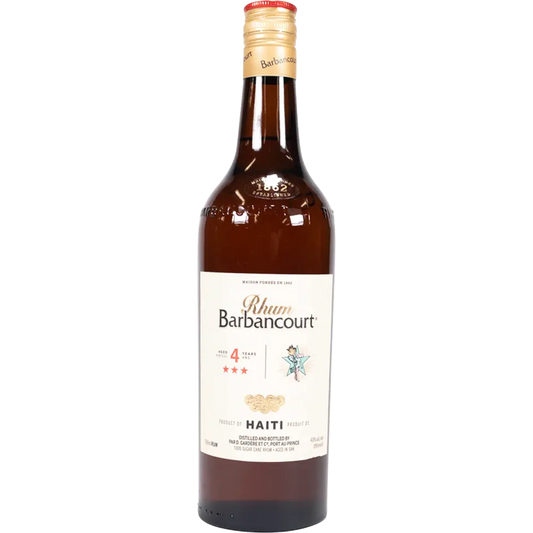 Rhum Barbancourt Three Star 4 Year Aged Rum