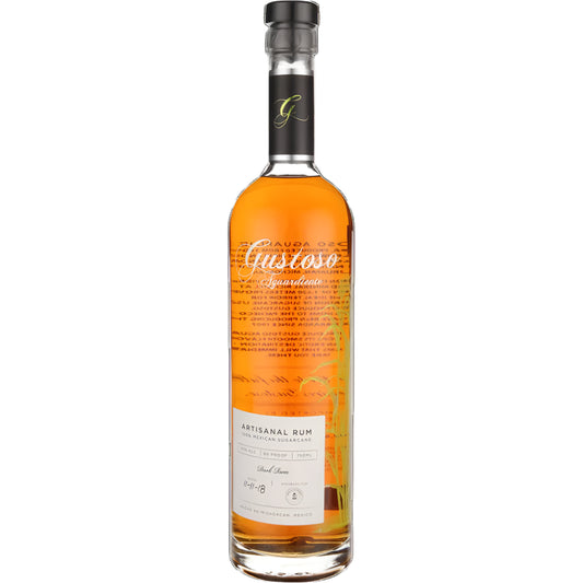 Gustoso Aguardiente Artisanal Mexican Dark Rum 750ml