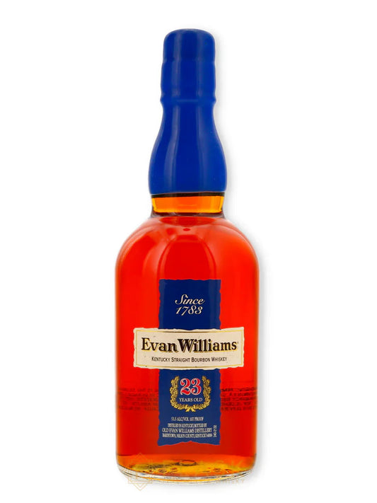 Evan Willams 23 year Single Barrel Bourbon