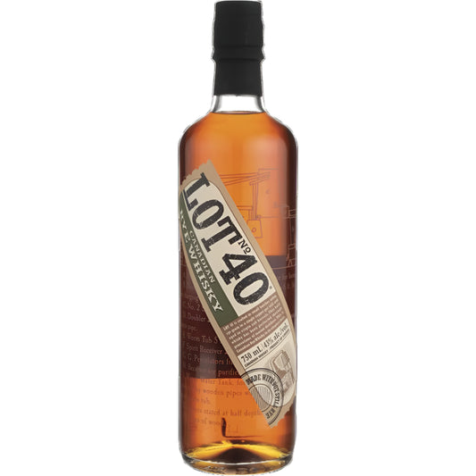 Lot 40 Copper Pot Distilled Canadian Rye Whisky
