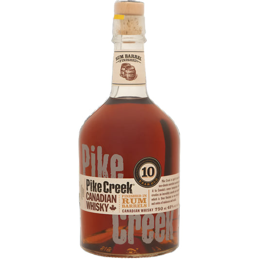Pike Creek 10 Year Rum Barrel Finish Canadian Whisky