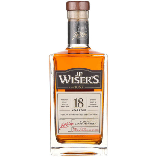 J.P. Wiser's Deluxe Very Old 18 Year Canadian Whisky
