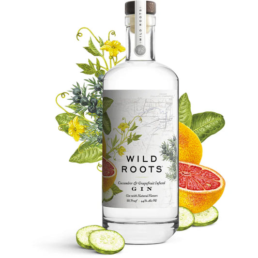 Wild Roots Cucumber And Grapefruit Gin