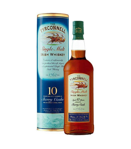 The Tyrconnell 10 Year Sherry Cask Finish Single Malt Irish Whiskey