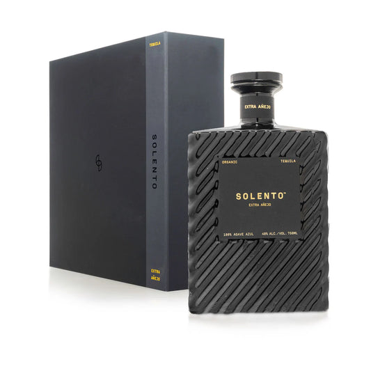 Solento Extra Anejo Limited Edition Gift Set W/Record and Glasses
