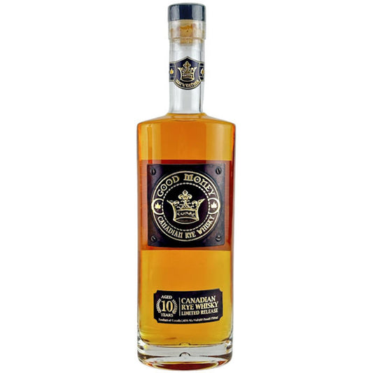Good Money 10 Year Limited Release Canadian Rye Whisky