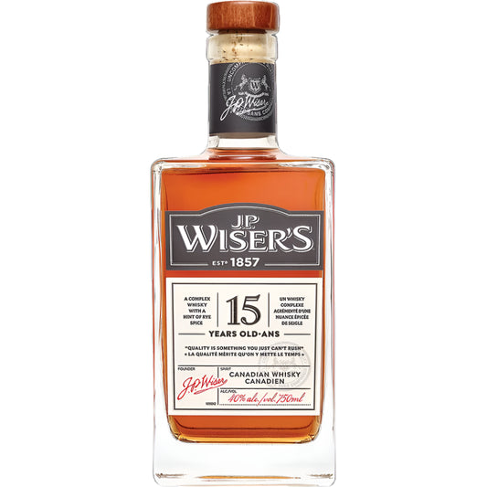 J.P. Wiser's 15 Year Canadian Whisky