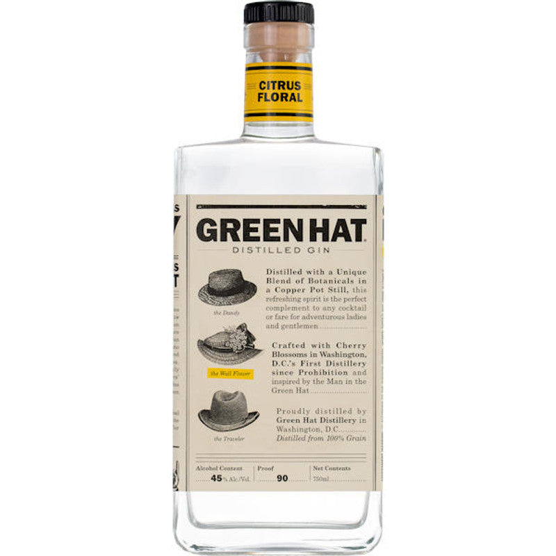Green Hat Citrus Floral Gin